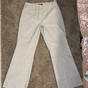 Limited Chic Light Gray Flared Trousers